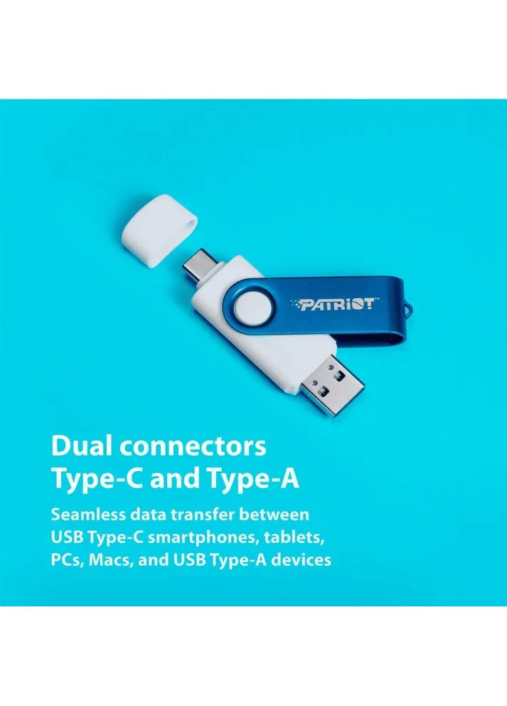 USB флеш накопичувач 256GB Xporter X550 USB 3.2/Type-C (PS256GX550AAD) Patriot (390924147)