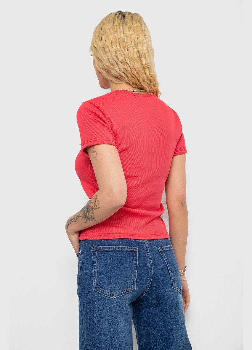 Футболка женская в рубчик Annabelle 238R123-2 - (328921702)