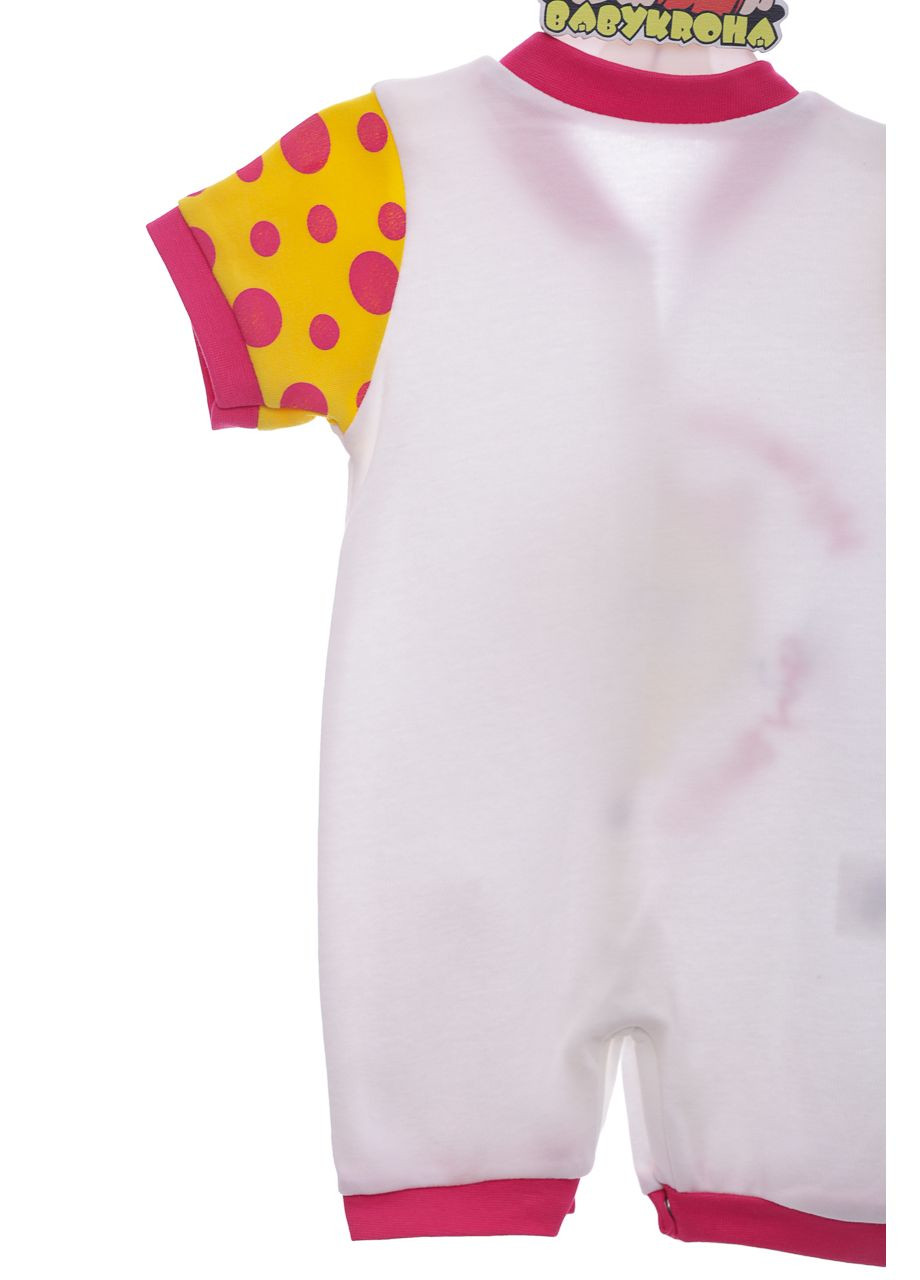 Песочник для девочки трикотажный смайлик желтый 62 см (37794) BABYKROHA (297199715)