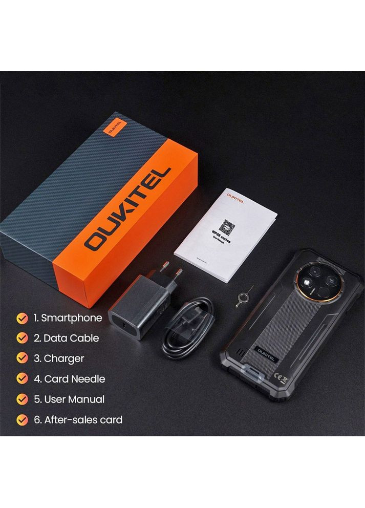 Смартфон WP28S 4/128GB Orange (6931940757584) Oukitel (319552973)