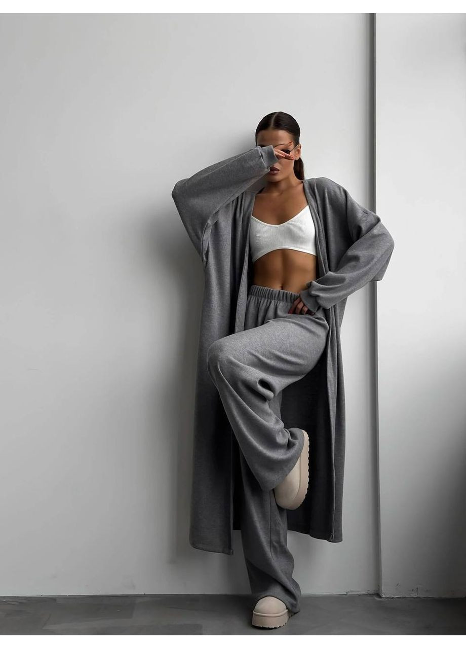 Костюм (штани палацо+кардиган) Fashion (354934033)