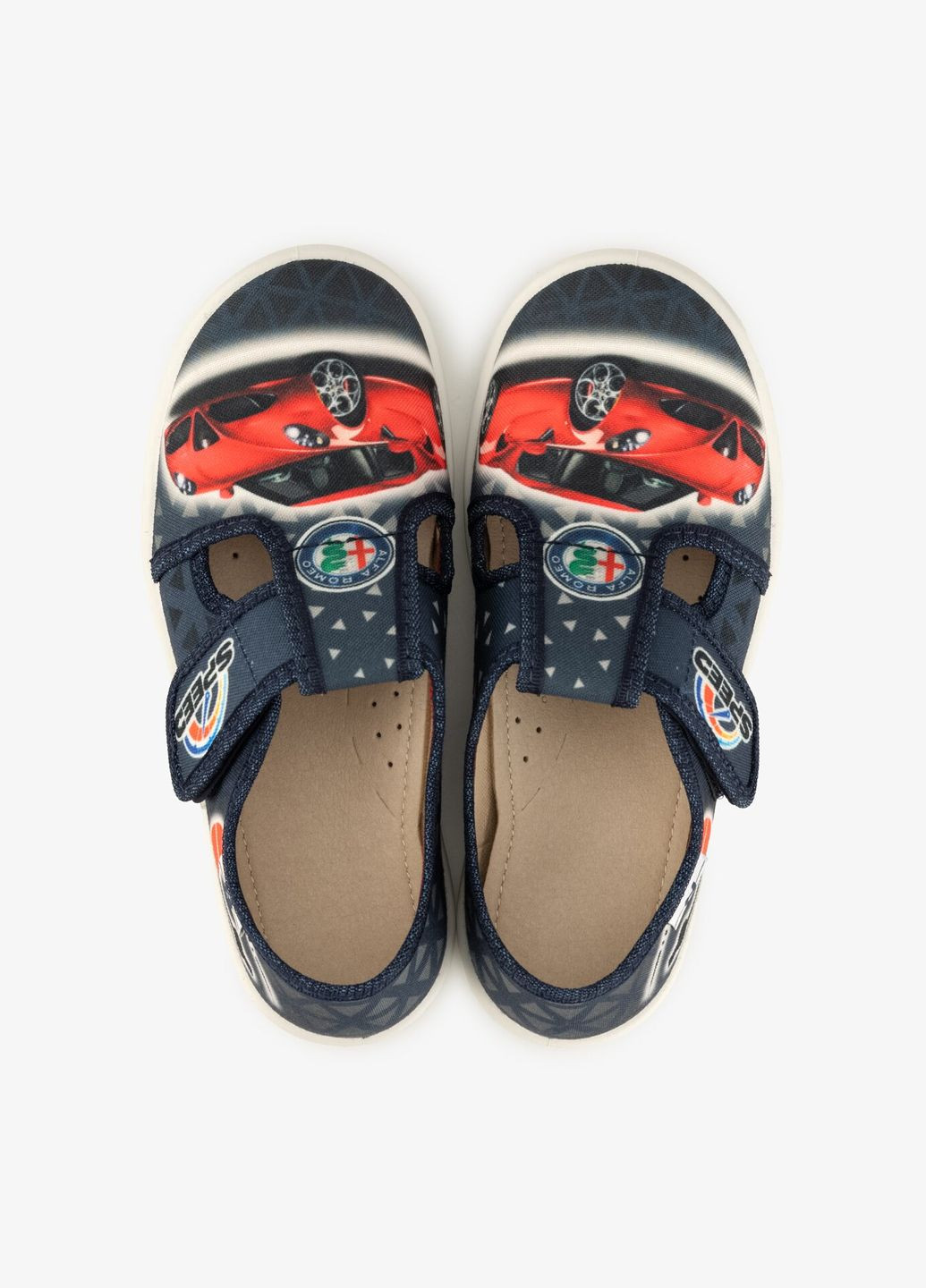 Синие слипоны для мальчика 360-317 синий shop (2000999214158) Waldi