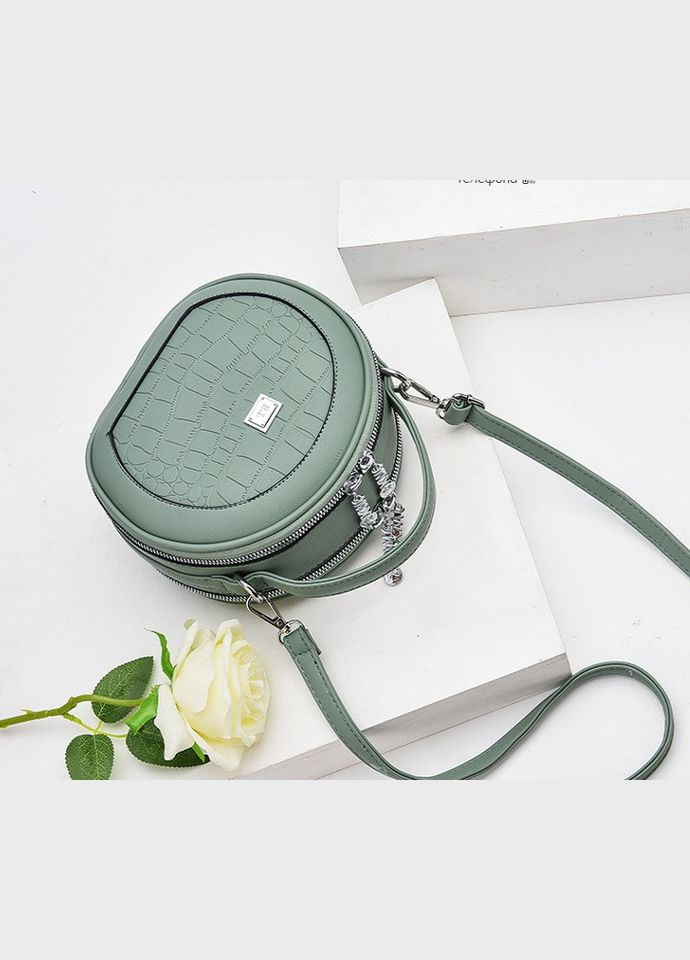 Сумка женская круглая Prada маленькая, мини сумочка для девушки Прада No Brand (334730480)