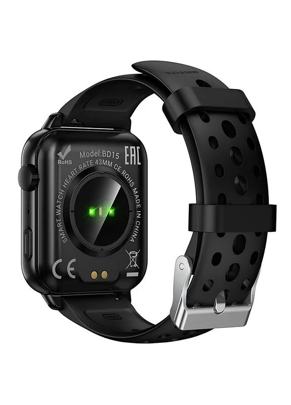 Смарт-годинник BD15 Smart sports watch (call version) Black Borofone (382694601)