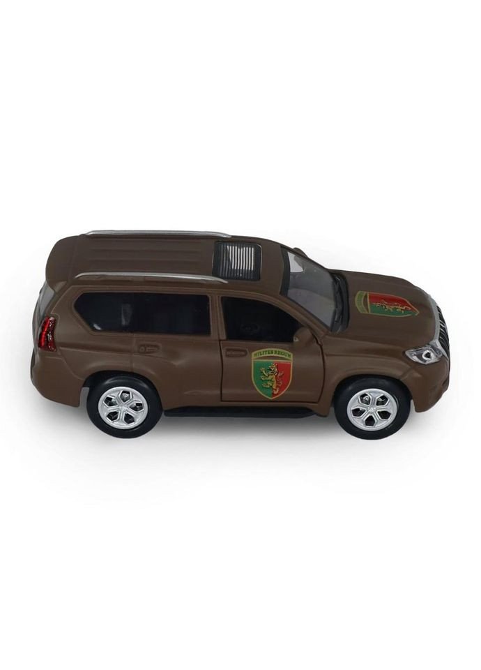 Автомодель серії "Шеврони Героїв" Toyota Prado "24 ОМБр" TechnoDrive KM618824 No Brand (365639015)