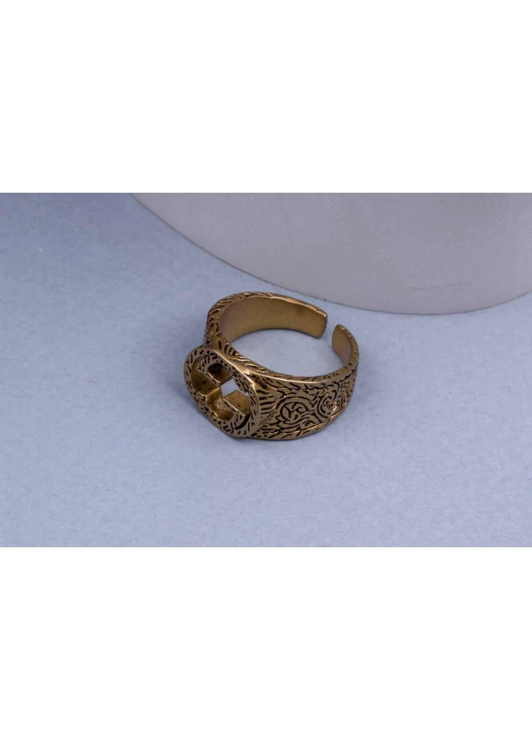 Стильное женское широкое кольцо, медицинская сталь, регулируемое Fashion Jewelry (393129536)
