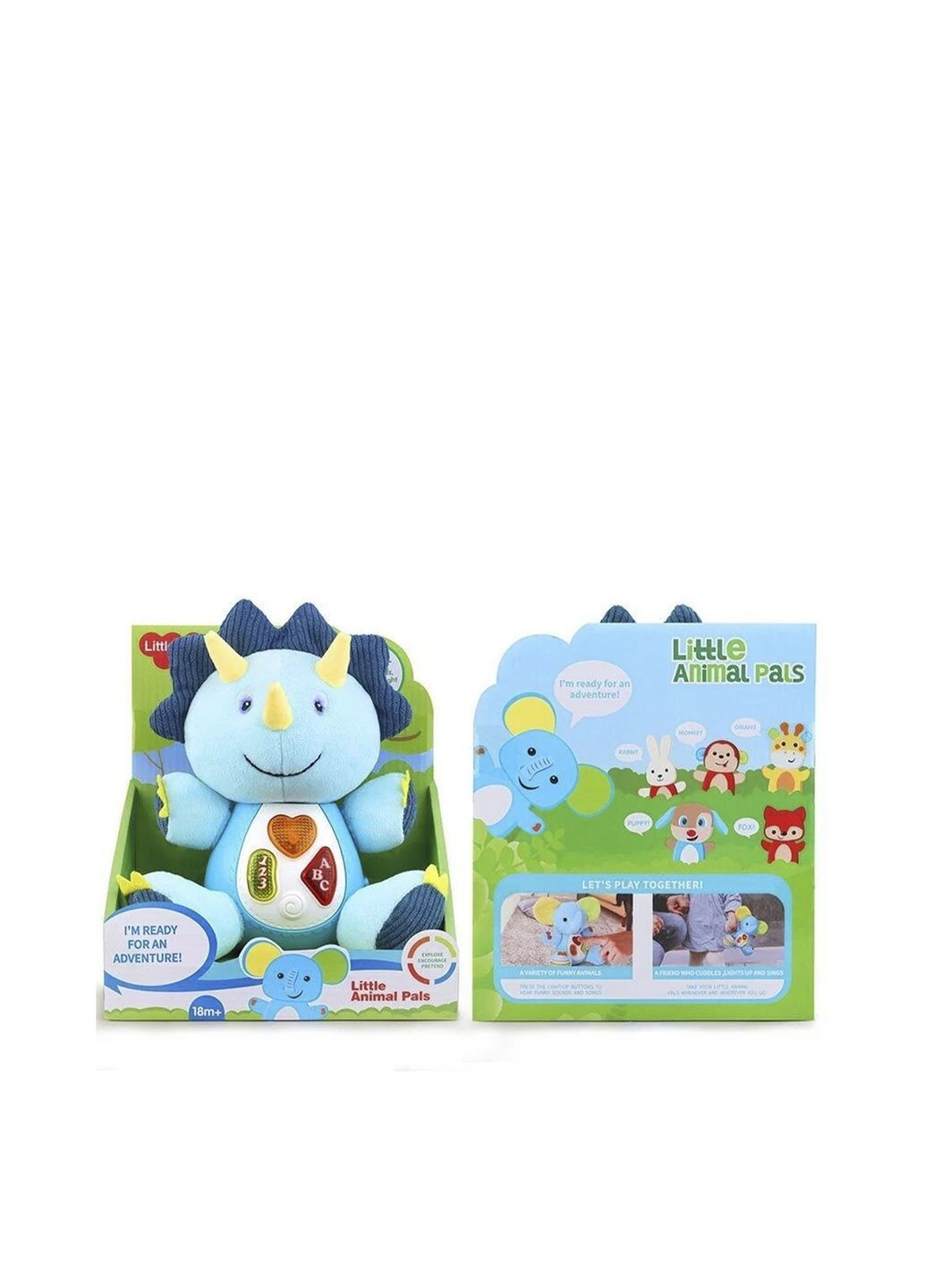 Интерактивная игрушка для малыша цвет голубой CB-00289247 No Brand (370844804)