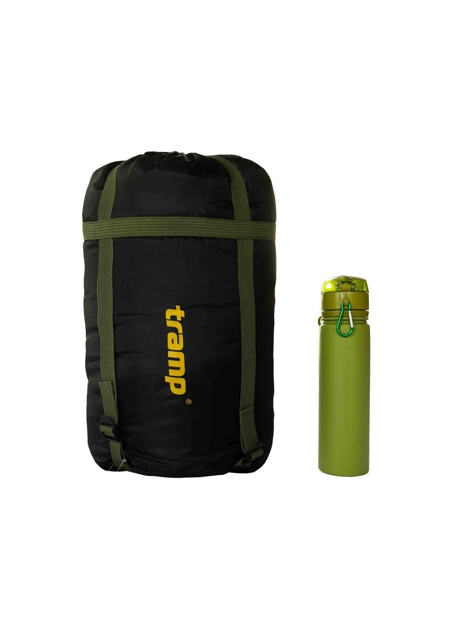 Спальний мішок Sherwood Regular ковдра правий dark-olive/grey 220/80 UTRS-054R Tramp (366220808)
