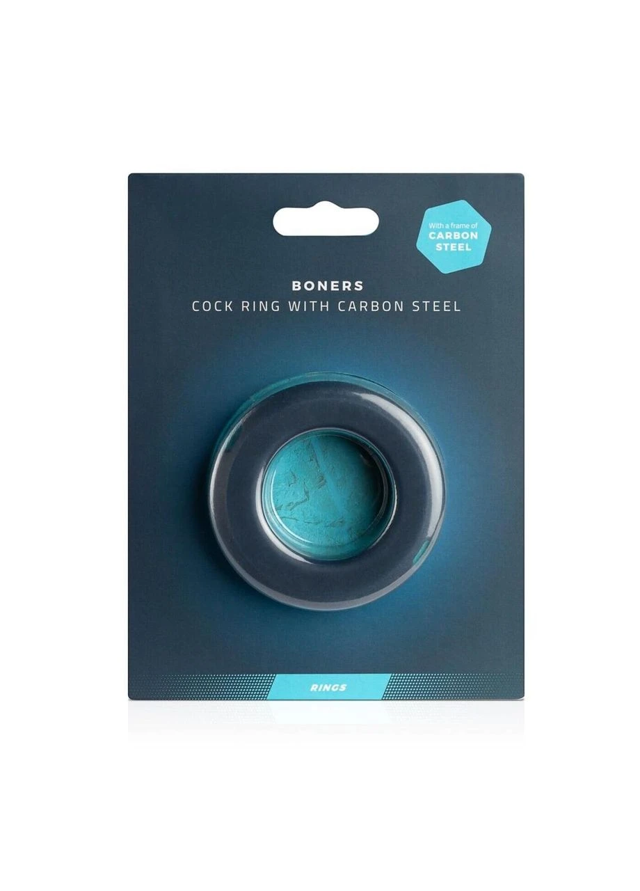 Эрекционное кольцо s Cock Ring With Carbon Steel Ø 3.7см Boners (315014509)