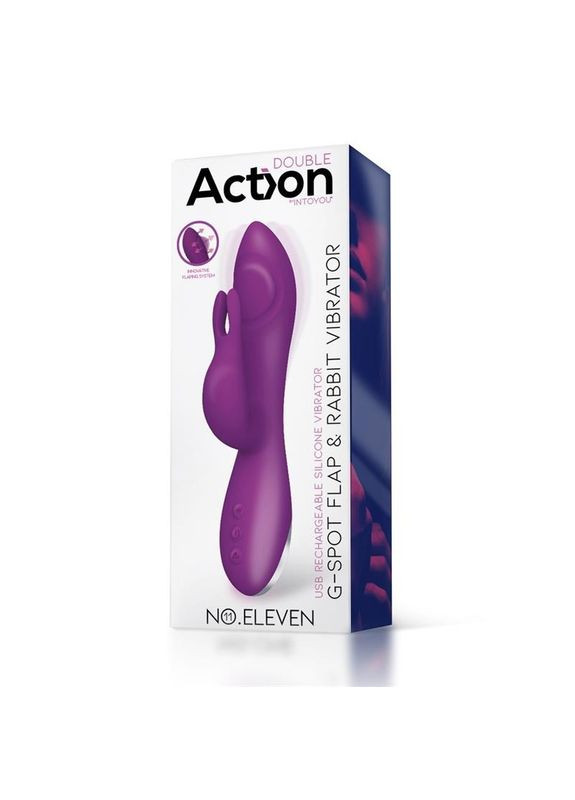 Вібратор для жінок No Eleven GSpot Flap Rabbit Vibrator 18+ Action (297365715)