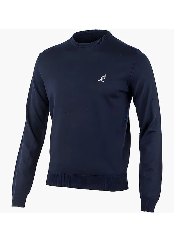 Синій світшот sweater merinos crewneck blue lsuma0010-149 Australian (398009147)