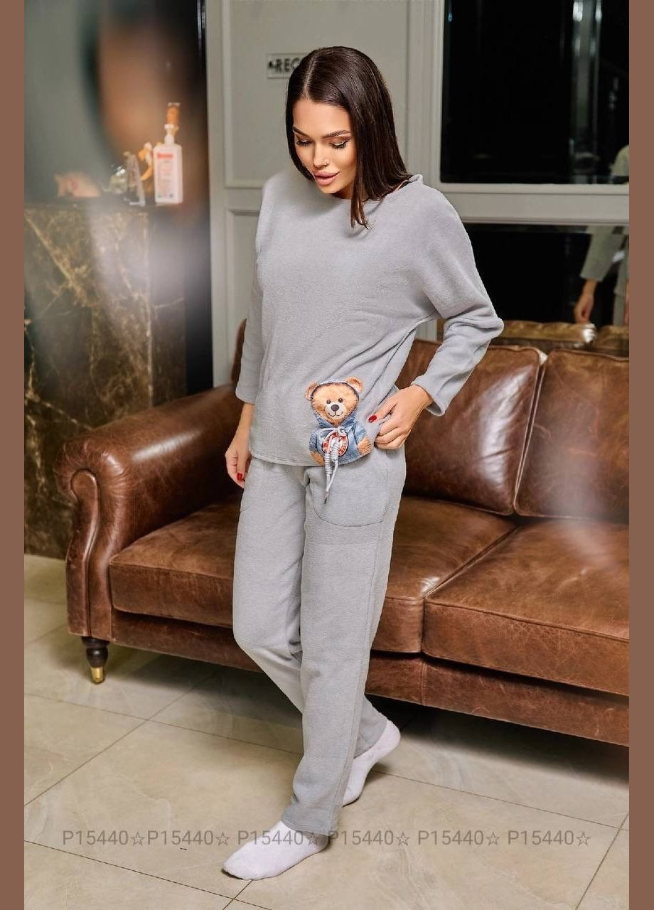 Сіра піжама No Brand