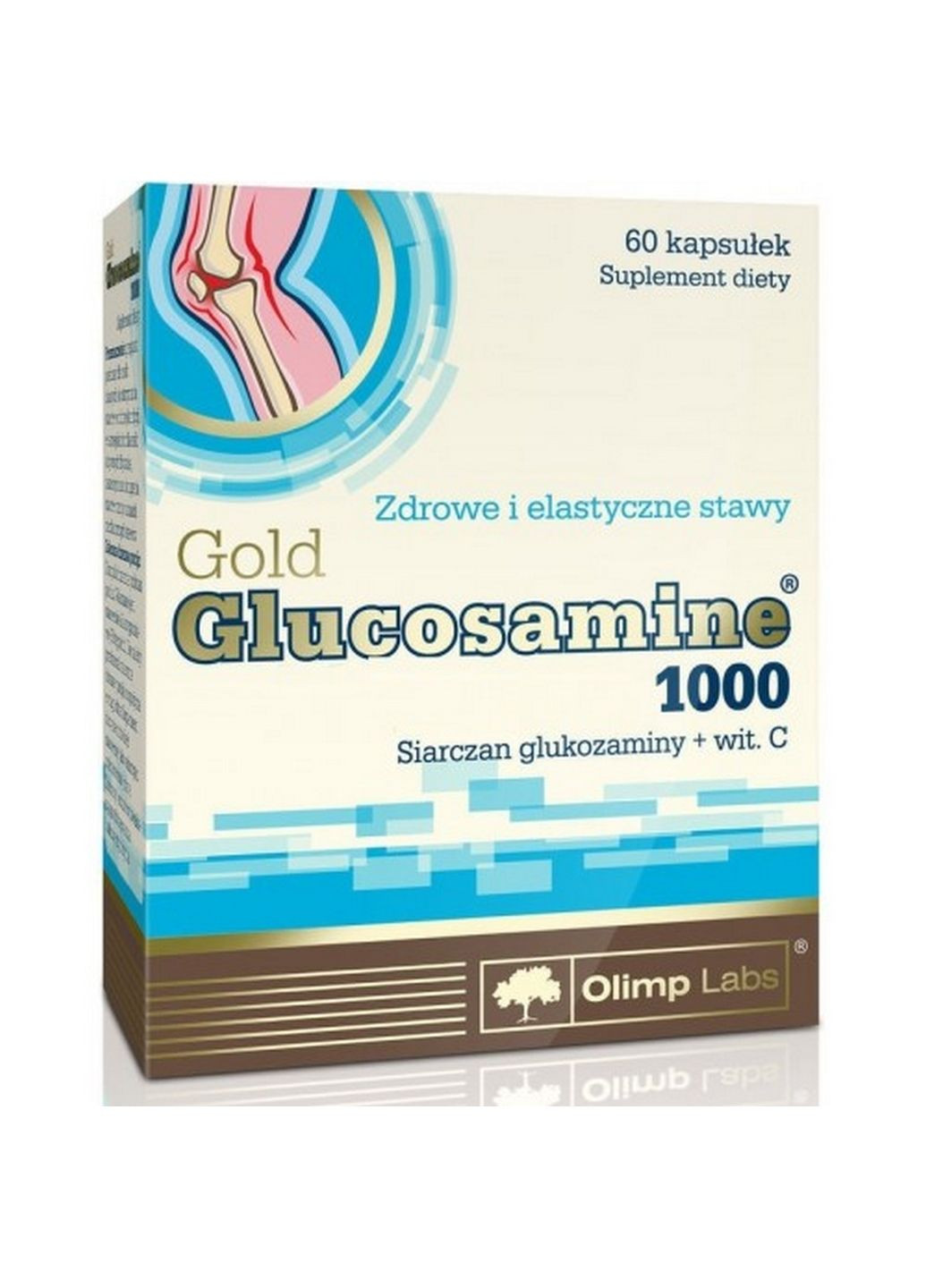 Препарат для суглобів та зв'язок Gold Glucosamine 1000, 60 капсул Olimp (293337944)
