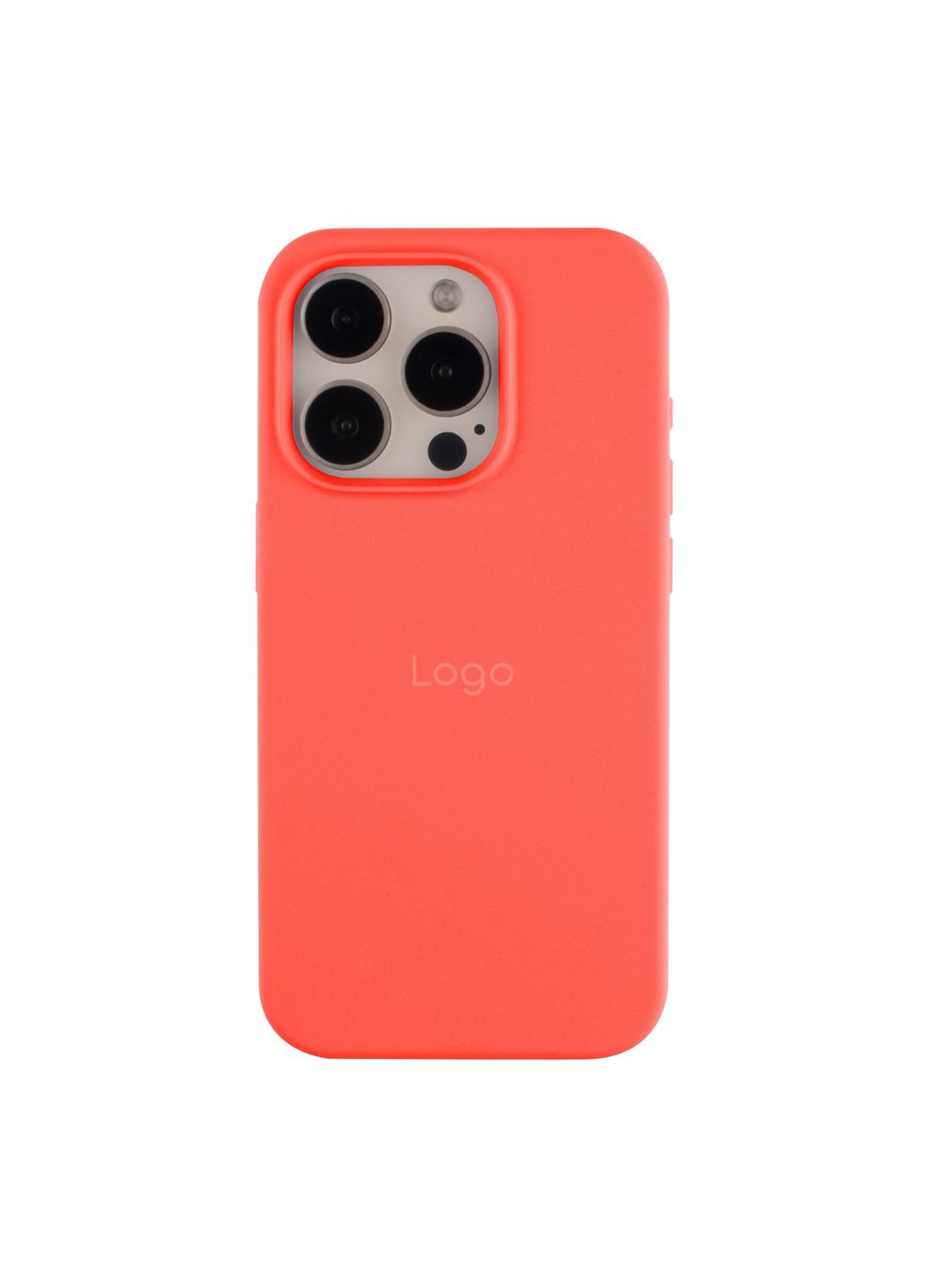 Чехол Silicone Case Full Size (AA) для iPhone 15 Pro Max Цвет 74.Pink Pomelo No Brand Apple iPhone 15 Pro Max 2023 (336150384)