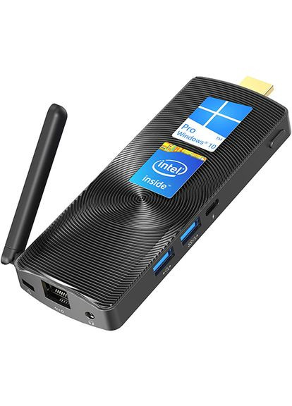 Безвентиляторний міні комп'ютер PCG02 GLK, J4125, 8 GB, 128 GB, eMMC MeLE (329997263)
