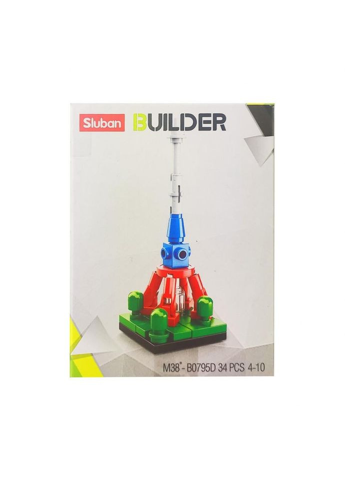 Детский конструктор Транспорт SLUBAN M38-B0795, транспорт, фигурка (M38-B0795D) No Brand (329898499)