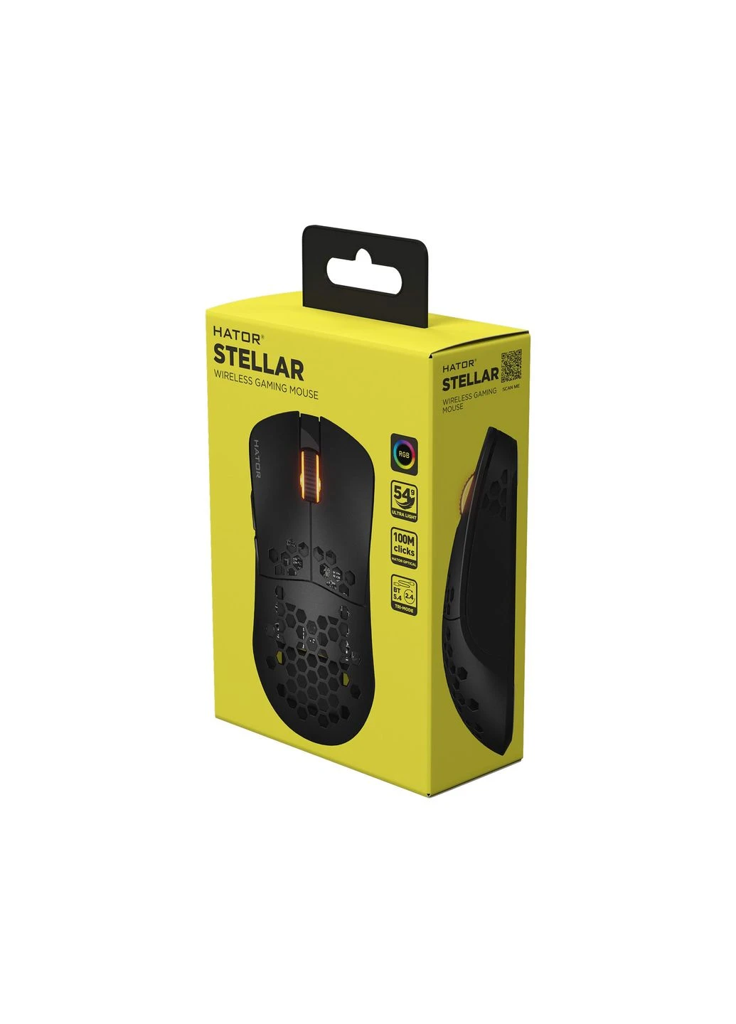 Миша Stellar Wireless Black (HTM650) Hator (377471107)