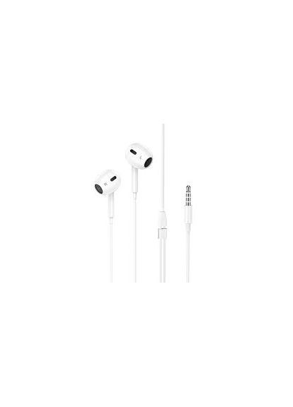 Наушники с микрофоном M1 Max crystal earphones with mic White Hoco (301471366)