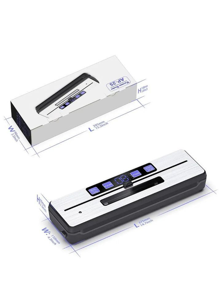 Вакууматор + 5 пакетів ❤️ Сухий та Вологий Режими - Гарантія 6 міс 🔥 ОРИГІНАЛ 🔥 TM Comshop (364316049)