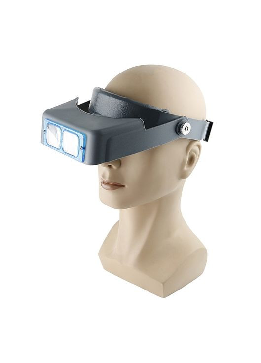 Лупа бінокулярна 81007B з Led-підсвіткою 3.5-кратна Magnifier (293346990)