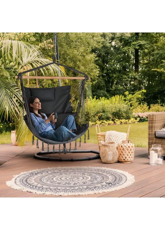 Бразильське крісло - гамак Boho Sois XXL Outtec (361951865)