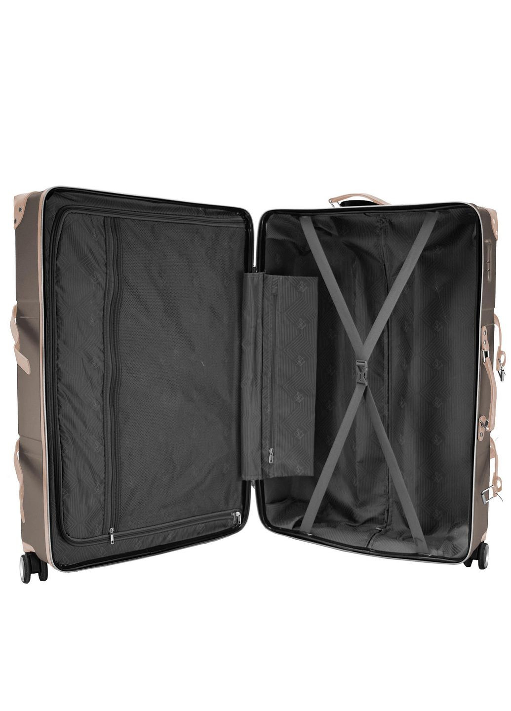 Валіза 28" (L) Brown/Pink Cream (T5673-4) Semi Line (315593518)