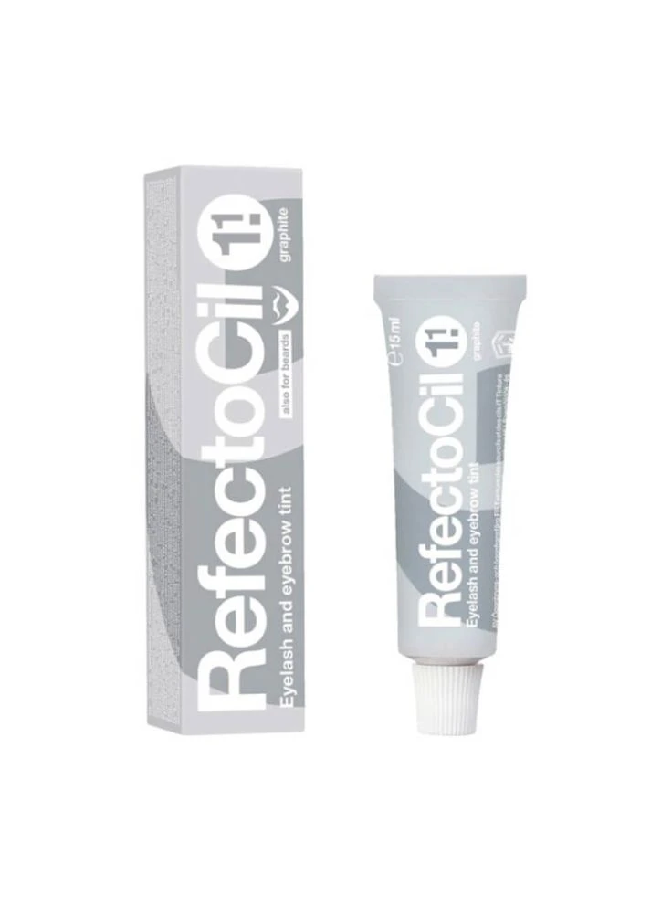 Крем-краска для ресниц и бровей графит, 15 мл RefectoCil (358526734)