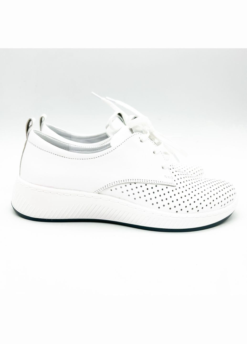 Белые летние кроссовки (р) кожа 0-1-1-8129 Stepter