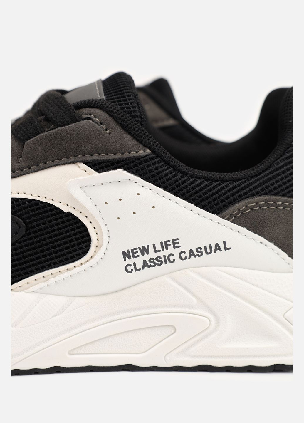 Черные демисезонные кроссовки мужские цвет черный цб-00264051 Yuki