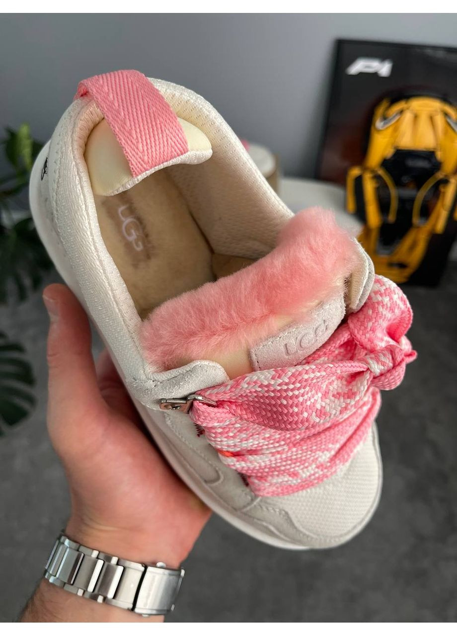 Кроссовки женские UGG Lowmel Love 25 Valentines Edition Limited | Угги Лоумел Любовь 25 белые No Brand белые демисезоны (380857393)