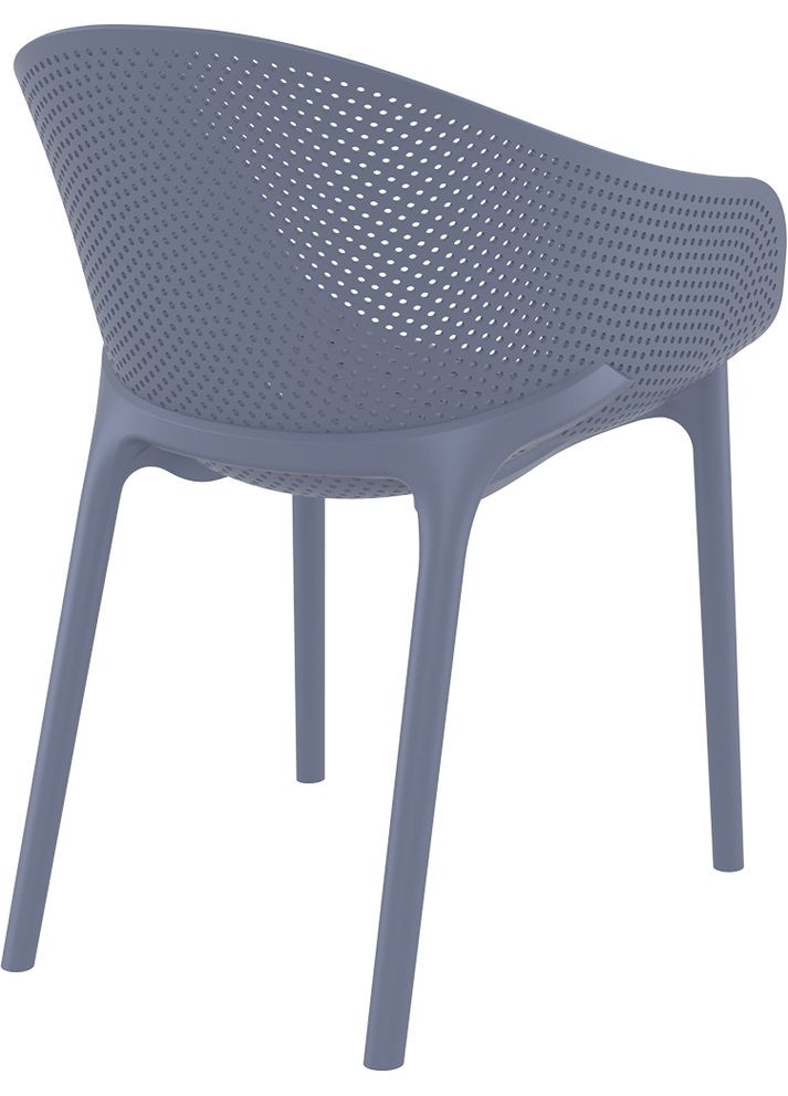 Стілець садовий Sky Pro Темно-сірий Siesta (372178864)