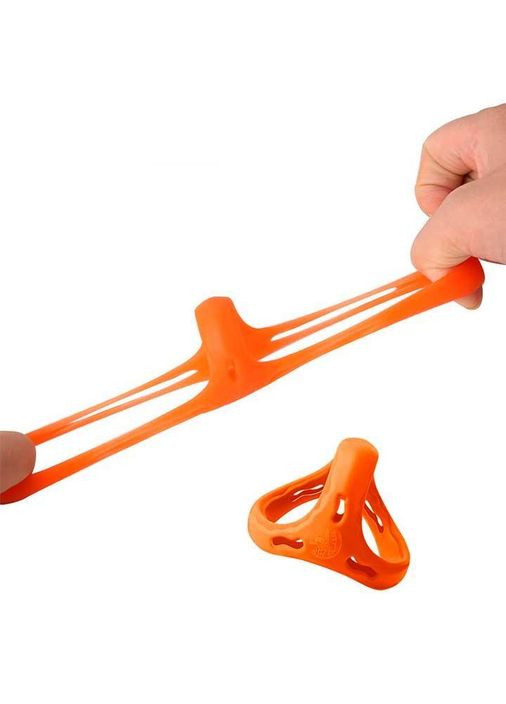 Чорне потрійне ерекційне кільце на пеніс і мошонку "Love To Love Flux Ring" No Brand (368893546)