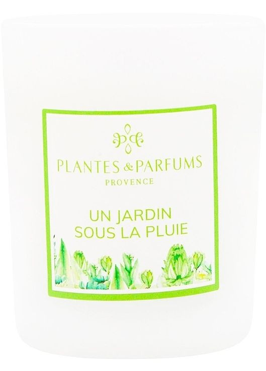 Ароматическая свеча A Garden In The Rain Perfumed Candle 180g (1449191-31955550) Plantes&Parfums (368883169)
