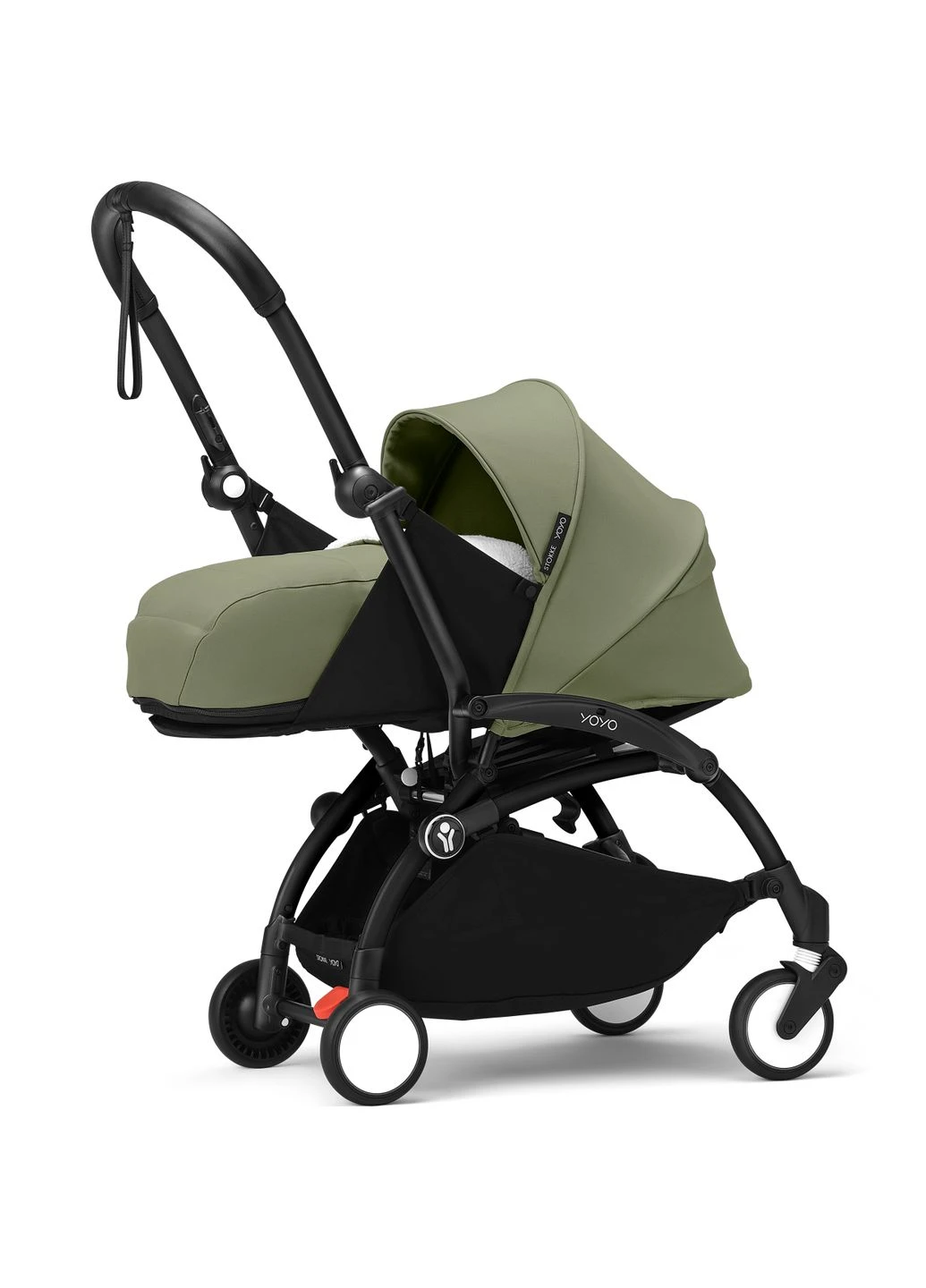 Коляска 2 в 1 YOYO³ 0+ Black, колір olive (k.646211.02) Stokke (381923553)