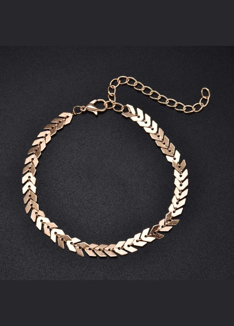 Браслет на ногу колосок у формі змійки колосся No Brand (340275952)