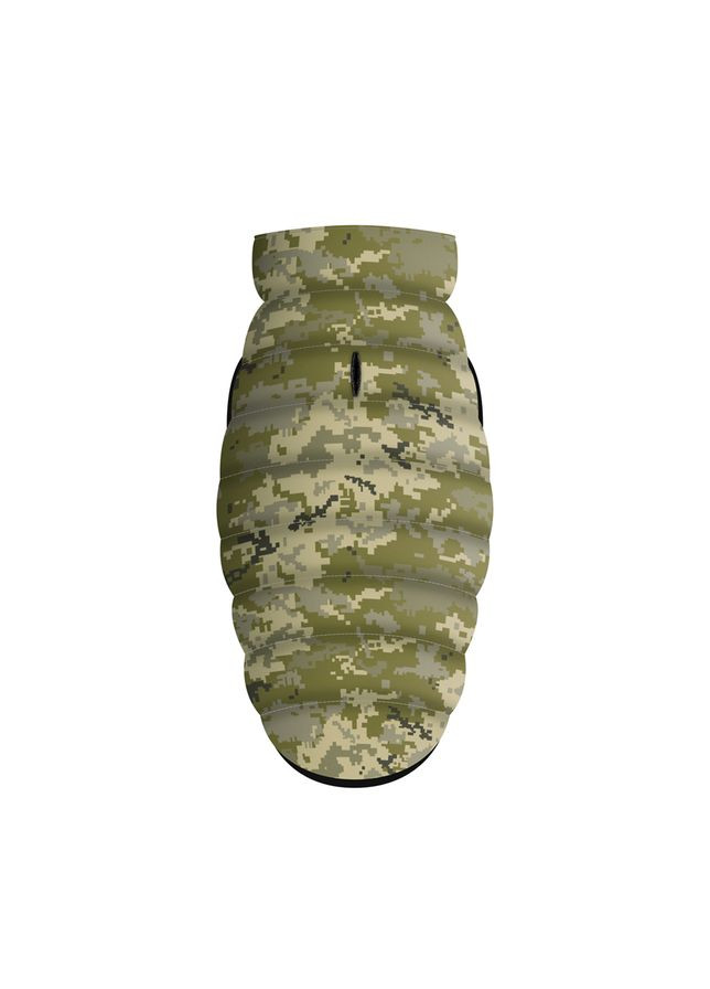 Курточка для собак Clothes, малюнок "Мілітарі", M45, В 61-65 см, С 38-42 см WAUDOG (279568856)