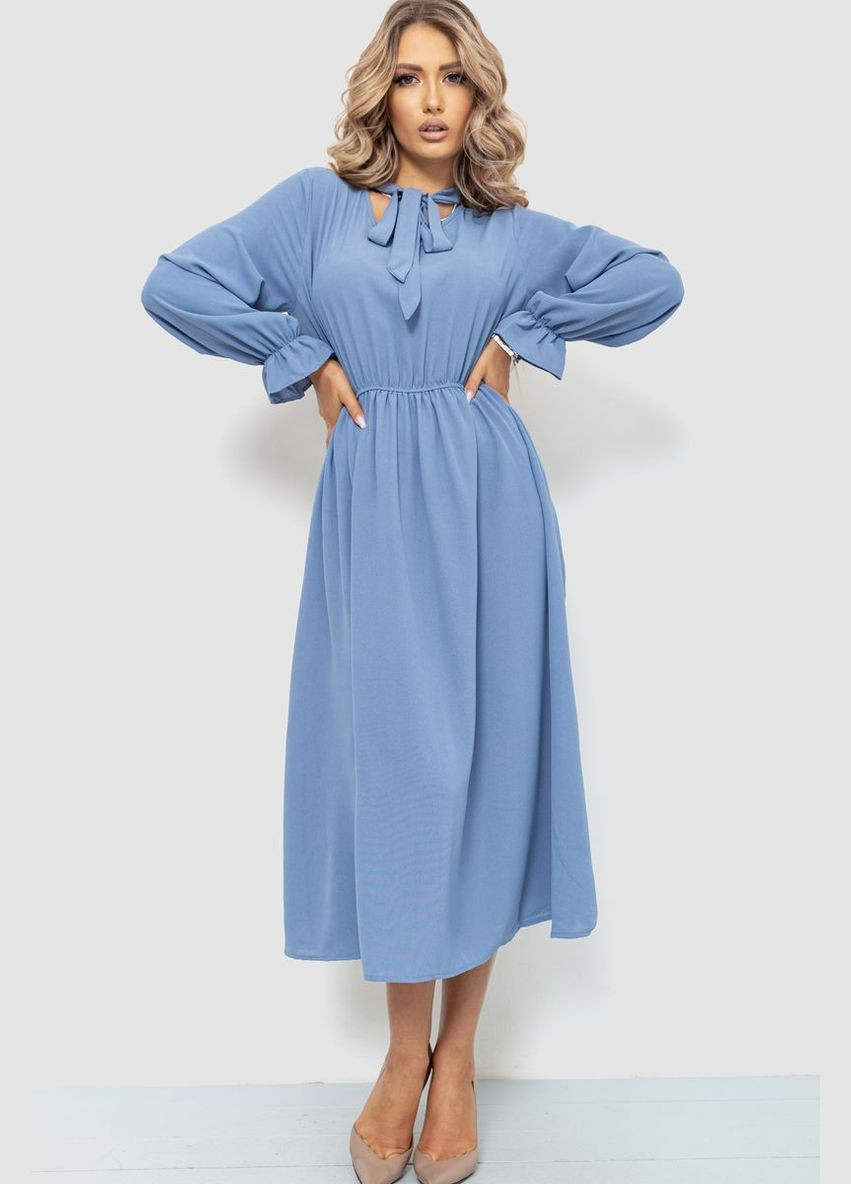 Синя ошатне плаття, колір сливовий, 204r601 Ager