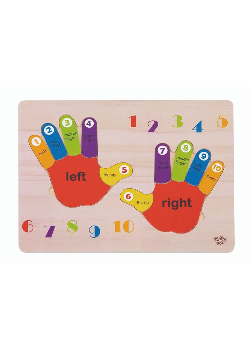 Деревянная игрушка ладони, пазлы, слова англ. Home (361028015)