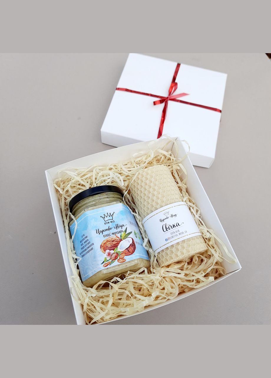 Недорогий солодкий подарунковий набір №18 для дівчини, подруги, мами. Царство Меду (330027789)