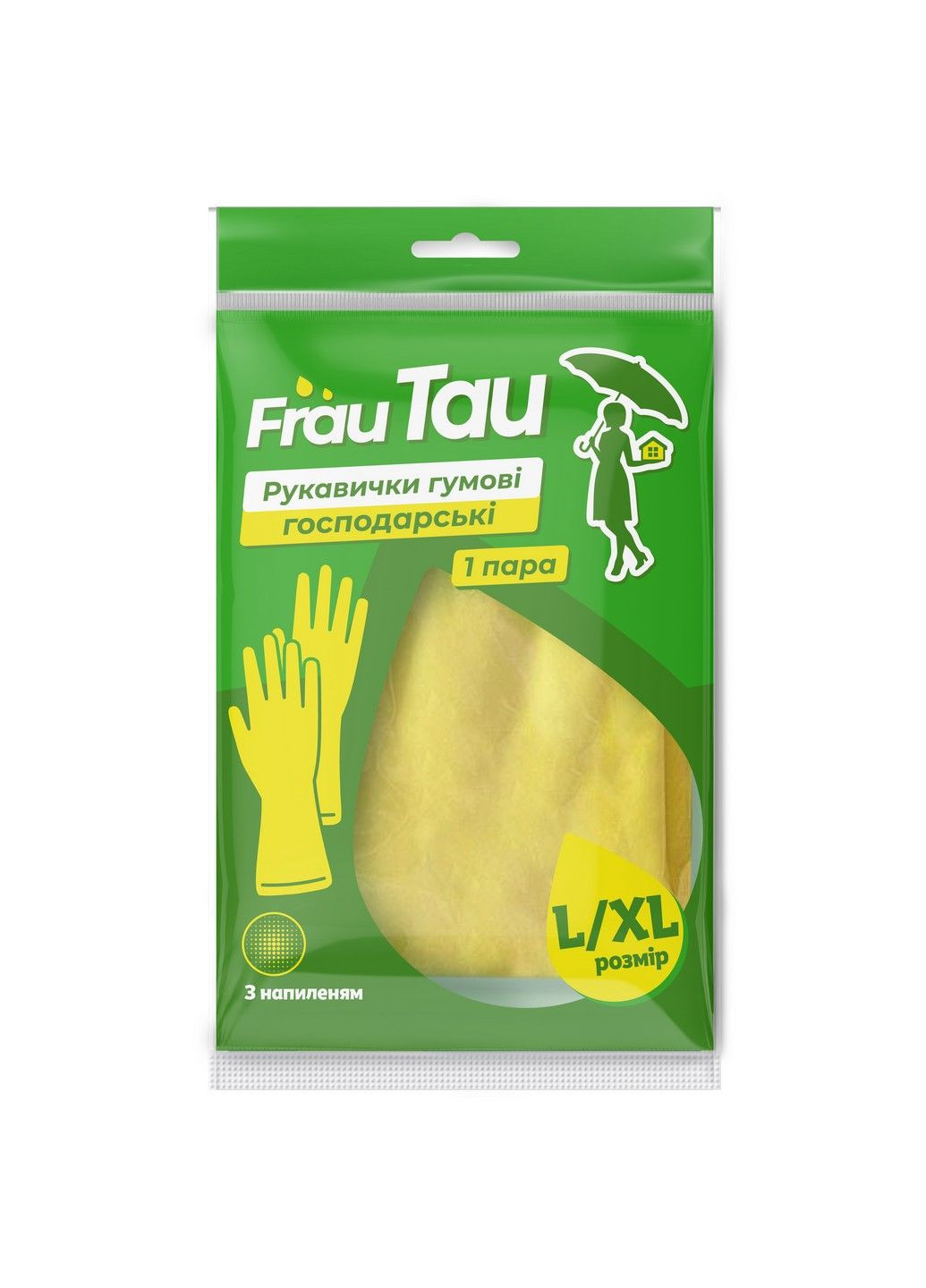 Перчатки резиновые, размер L/XL Frau Tau (292146693)