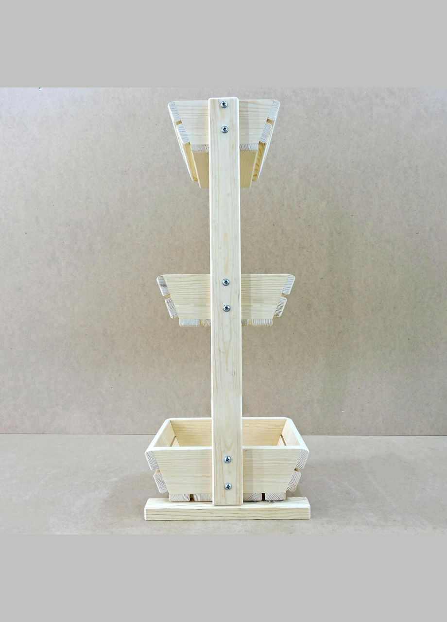 Лоток для овощей и фруктов из дерева Окра бланже (ЯХО-002401) No Brand (327846219)