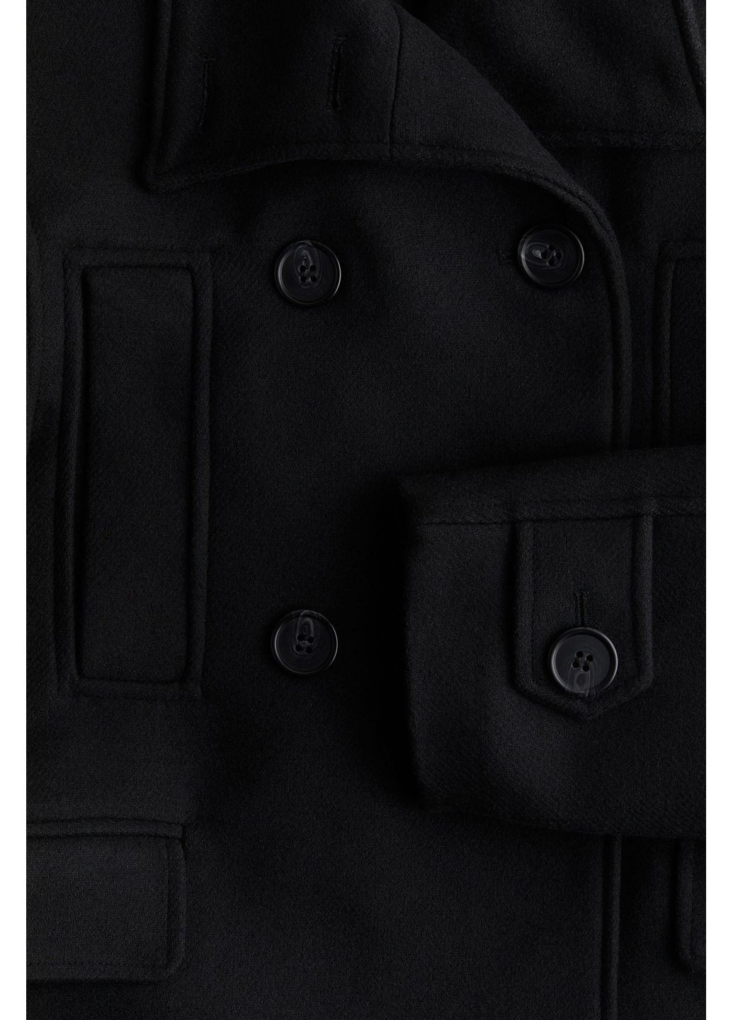 Чорне Пальто H&M