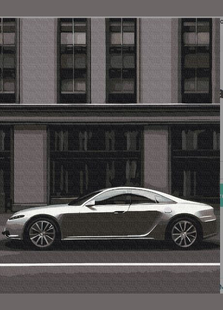 Картина за номерами Столичне авто Картини в цифрах машини Набір для розпису на полотні 40х50 см BS53757 Brushme (322777495)