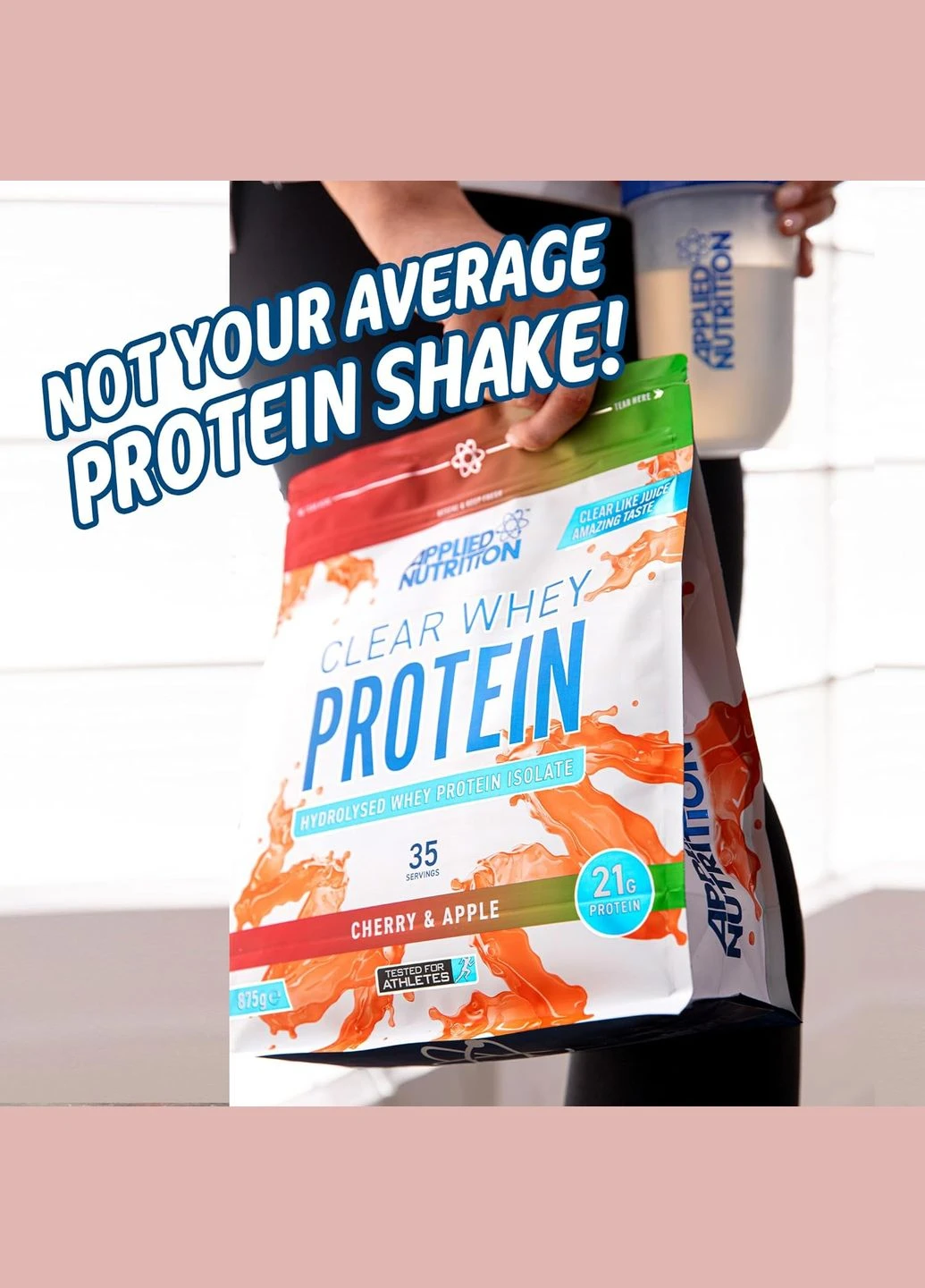 Протеїн Clear Whey Isolate Protein (Twirler Ice Cream) (875g - 35 Servings) Applied Nutrition (297829458)
