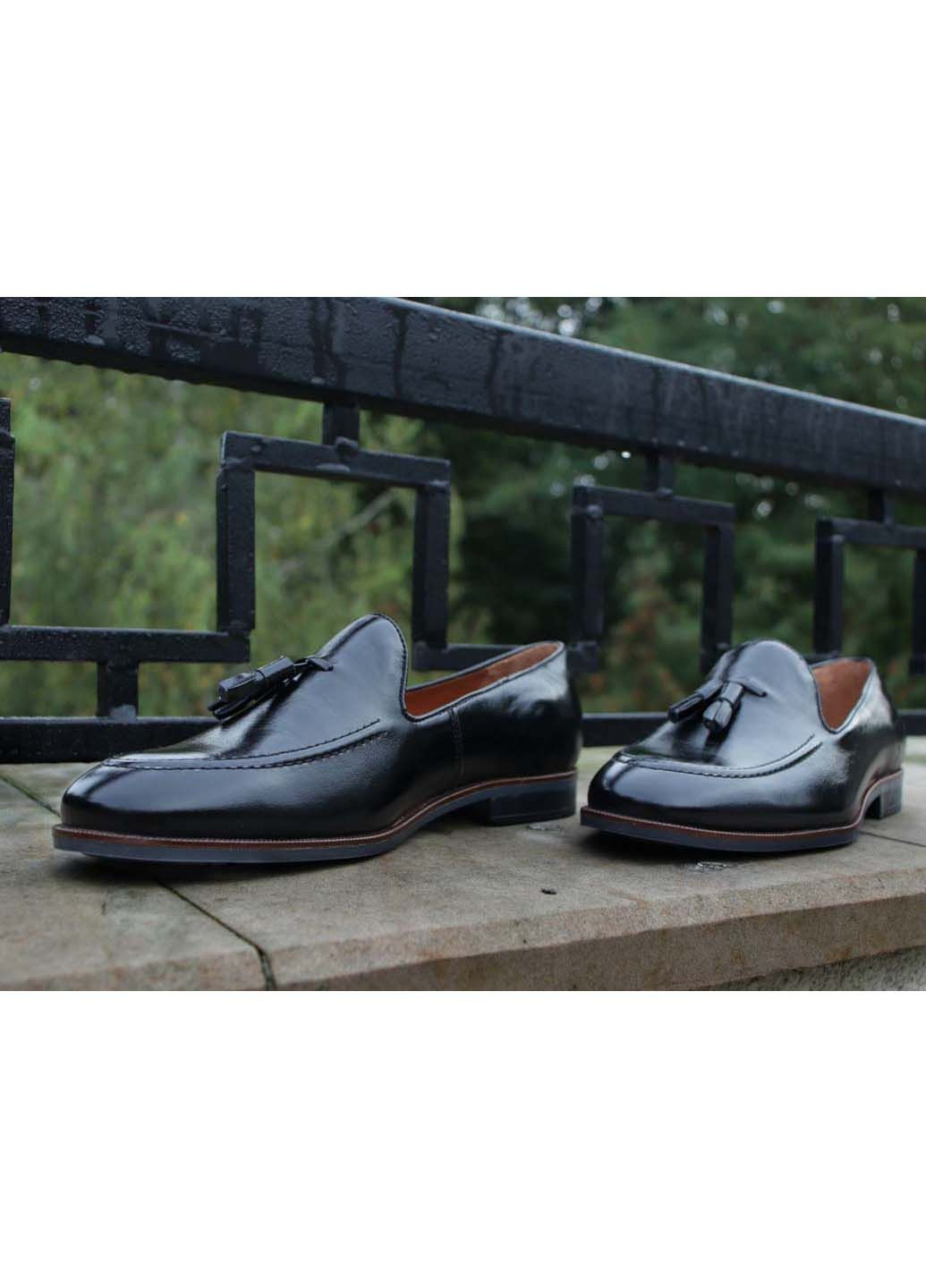 Черные кэжуал туфли Ikos