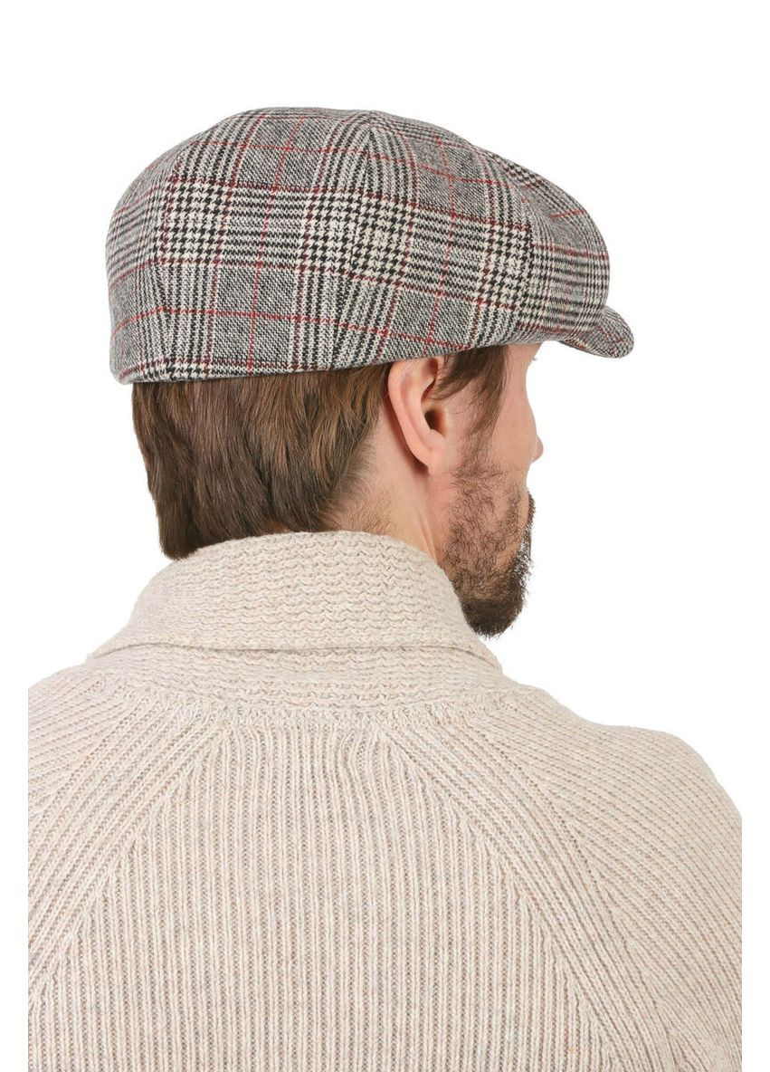 Кепка хулиганка в клетку черно-белая (SC68202) Shlyapka (295922939)