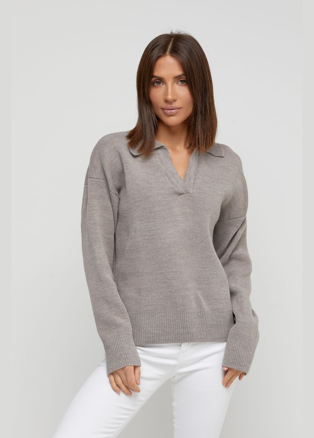 Кофейный свитер 243 кофе MarSe