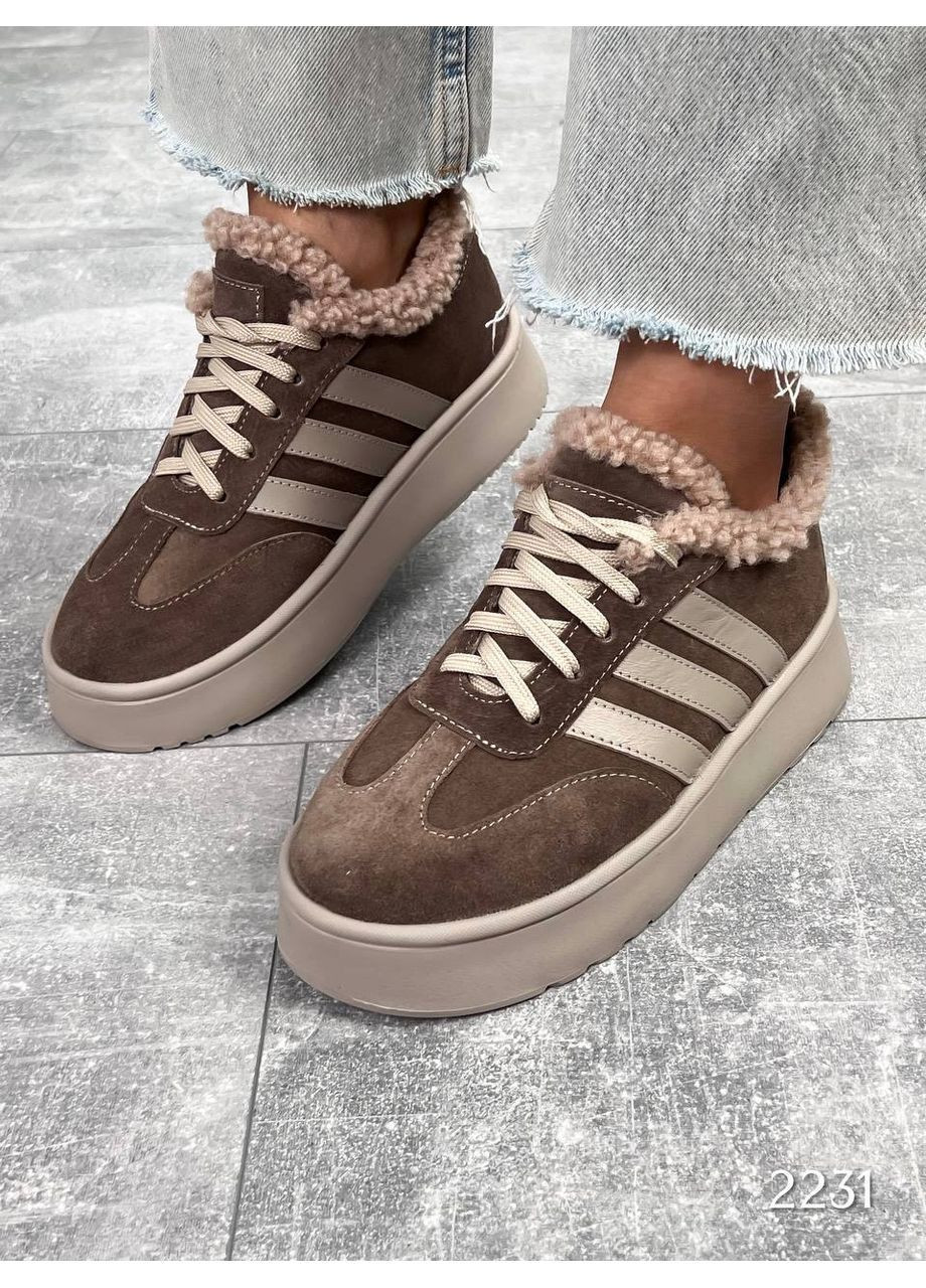 Коричневі кеди Vakko