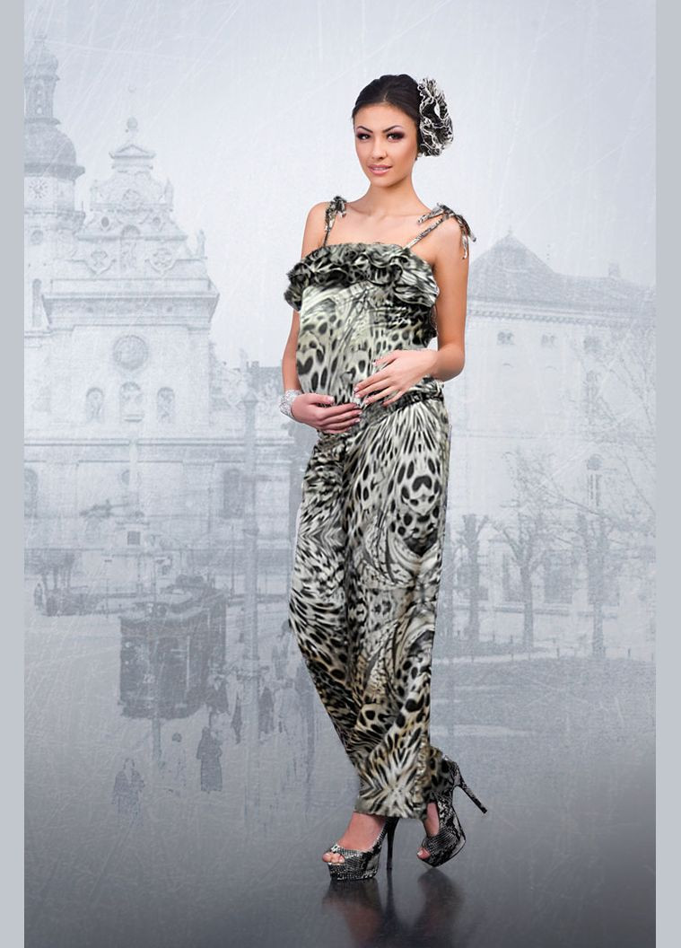 Комбінезон 1221 0778 Dianora бежевий