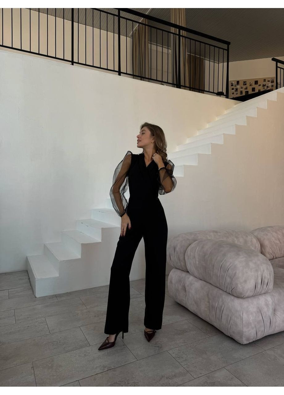 Комбинезон, цвет Черный No Brand чёрный